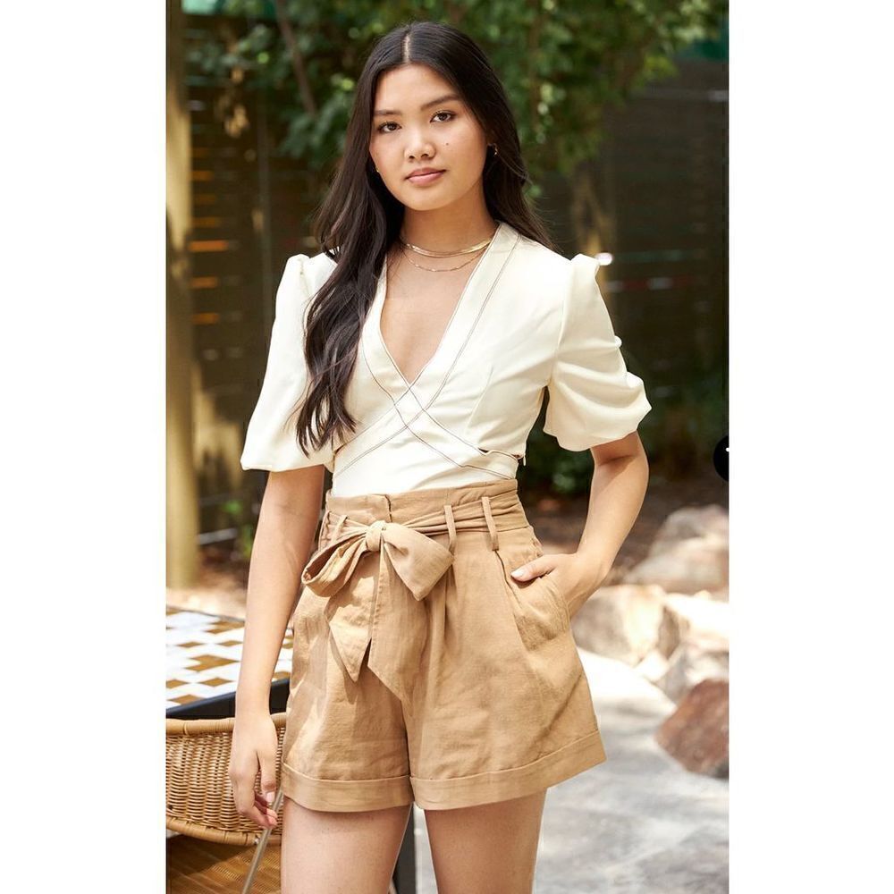Fab’rik HENLEY PAPERBAG SHORTS size Large - Picture 3 of 7